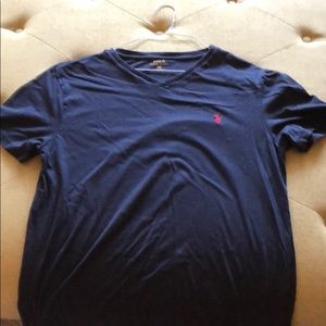 Men’s polo V neck shirt